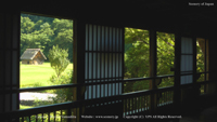 秋の風景写真 白川郷 合掌造り