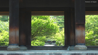 夏の無料壁紙 南禅寺 京都 山門
